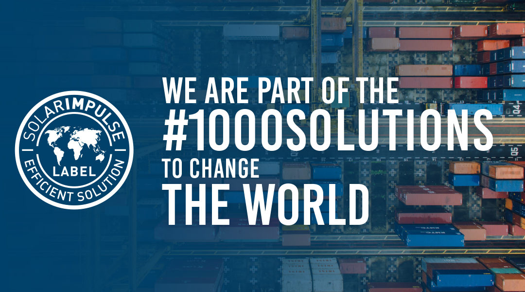 Our CO2 capture kit gets the Solar Impulse Efficient Solution Label!